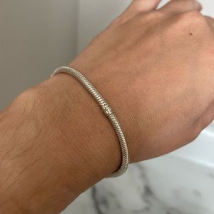 Pandora Lobster Clasp Charm Bracelet, 7 Inches